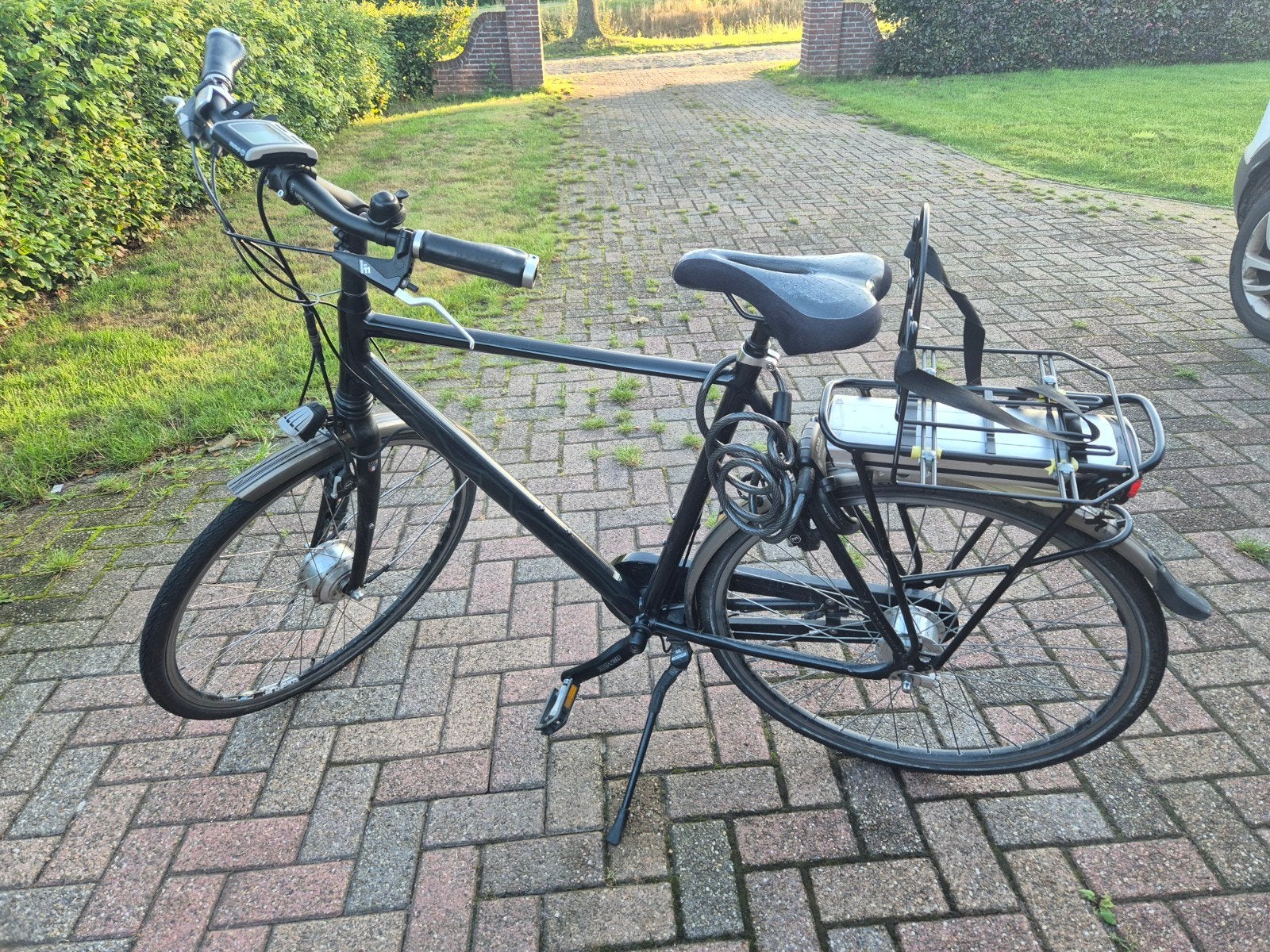 E-bike MultiCycle heren + Dames Batavus, Minder dan 30 km per accu, Gebruikt, 59 cm of meer, Ophalen