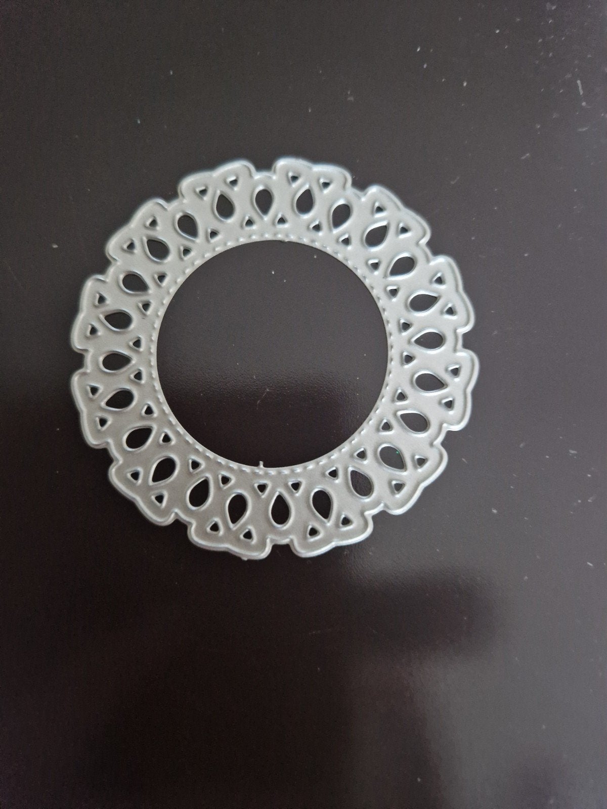 Snijmal Cirkel Kantpatroon 7 cm, Ophalen of Verzenden