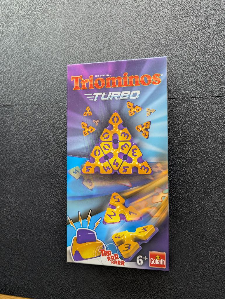 Bordspel 'Triominos Turbo', Ophalen of Verzenden, Nieuw, Goliath