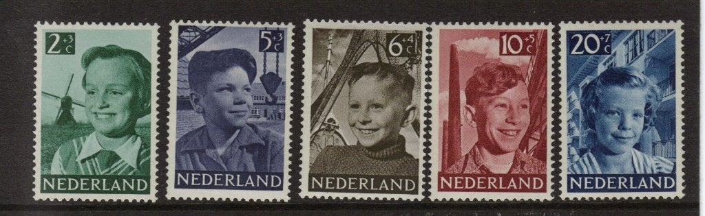 Sch no 573-77  postfris, Ophalen of Verzenden, Postfris