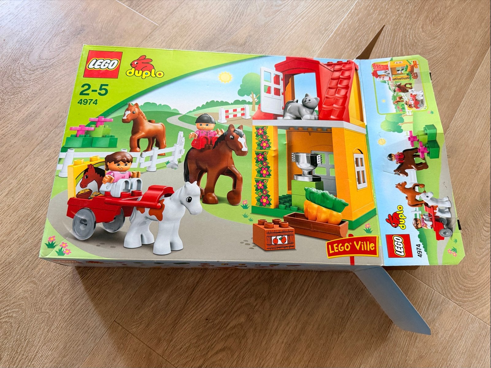 Lego Duplo 4974 Paardenstal originele doos!, Kinderen en Baby's, Speelgoed | Duplo en Lego, Overige thema's, Verzenden, Accessoire
