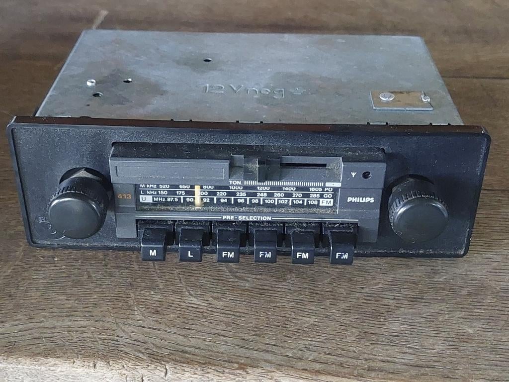 Philips 413 radio oldtimer, Auto diversen, Ophalen