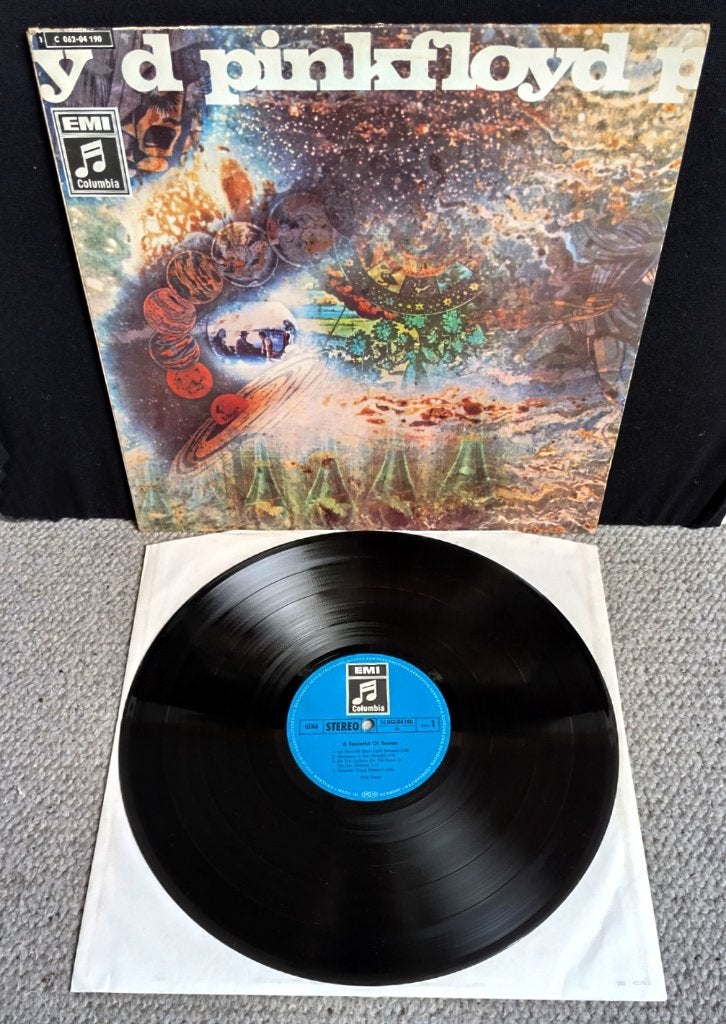 Pink Floyd – A Saucerful Of Secrets 7 nrs LP ZGAN, LP, Zo goed als nieuw, Beschermende buitenhoes, Ophalen of Verzenden