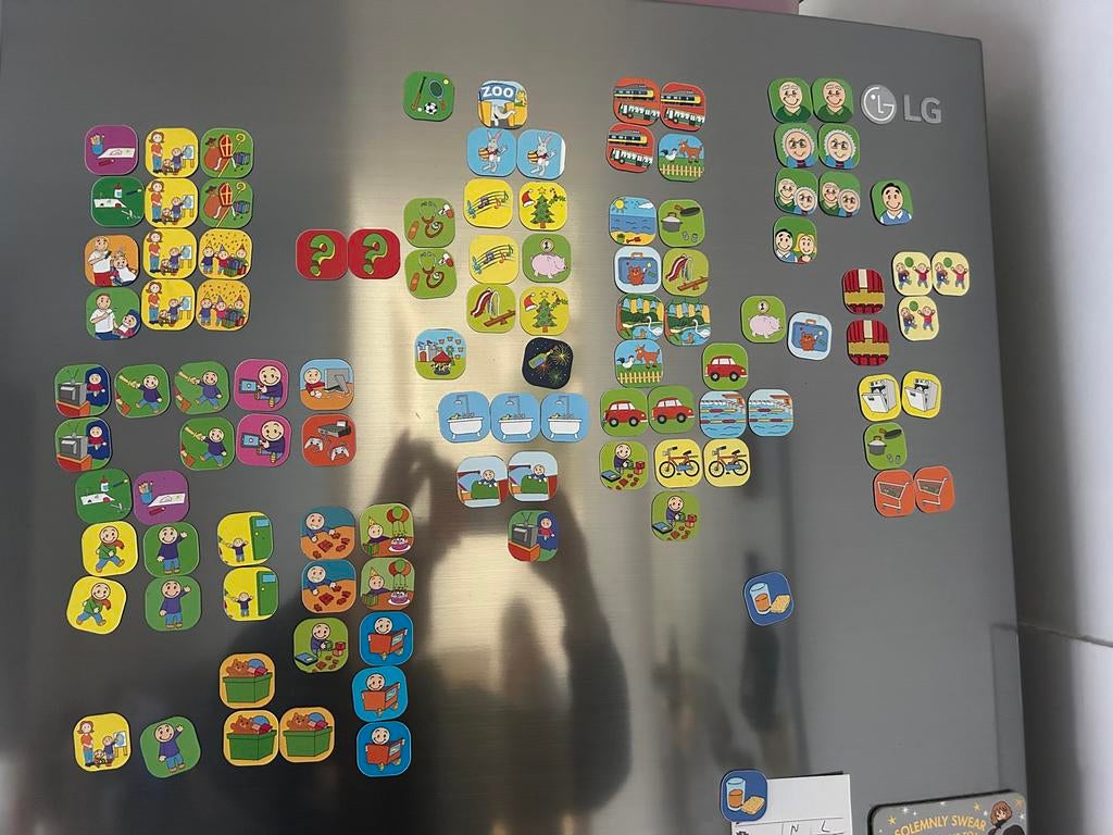 Kinderplanbord Morgenster met veel pictogrammen sets, Ophalen of Verzenden, Zo goed als nieuw, Ontdekken