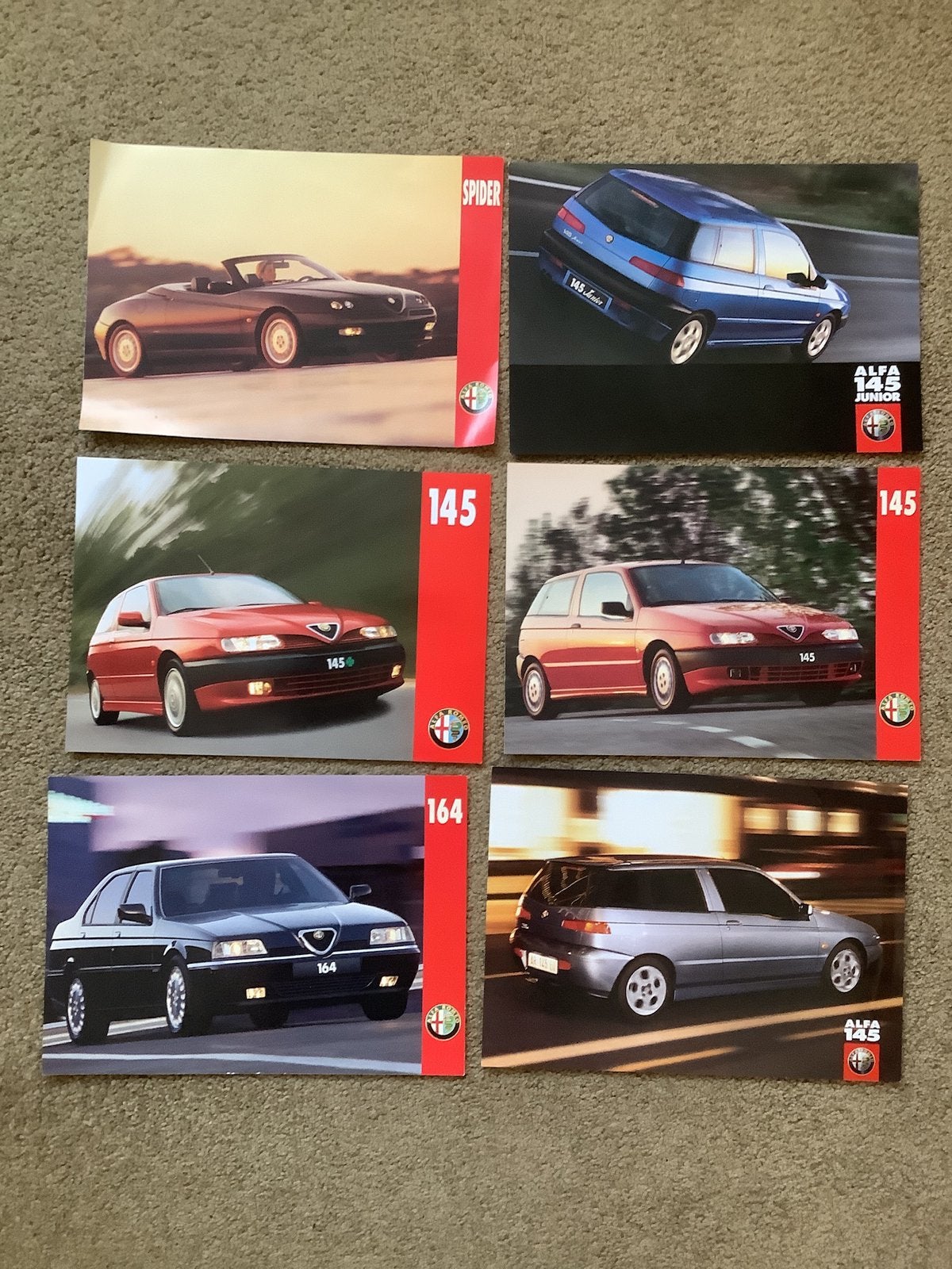 Alfa Romeo posters (A4-formaat), Ophalen of Verzenden, Zo goed als nieuw, Alfa Romeo