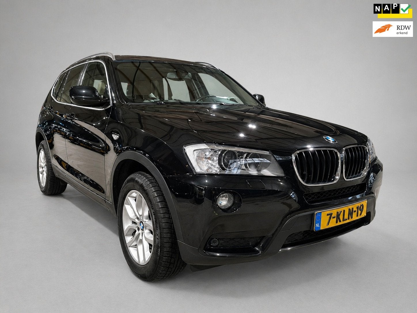 BMW X3 XDrive20i High Executive - Leder - Memorystoel - Stoe, Auto's, Gebruikt, 4 cilinders, Zwart, Bedrijf