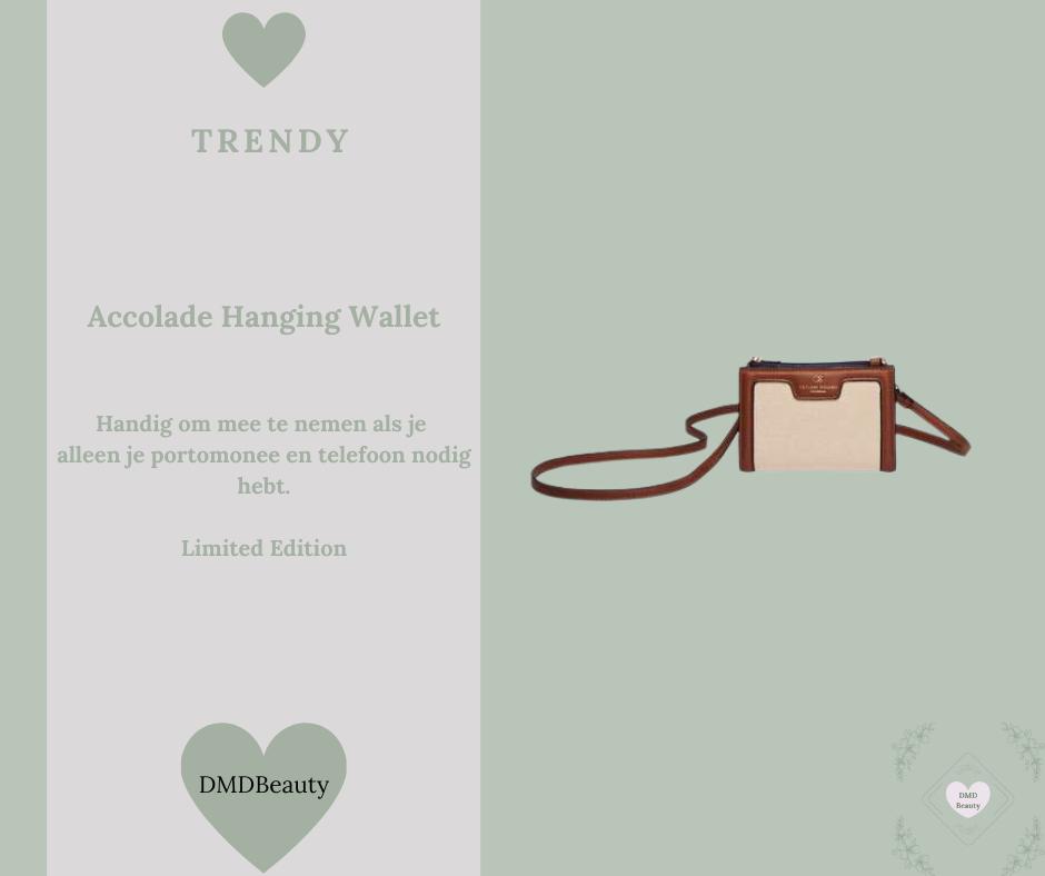 NIEUW  , Hanging Wallet, Oriflame, Sieraden, Tassen en Uiterlijk, Tassen | Damestassen, Ophalen of Verzenden, Nieuw, Beige, Overige typen