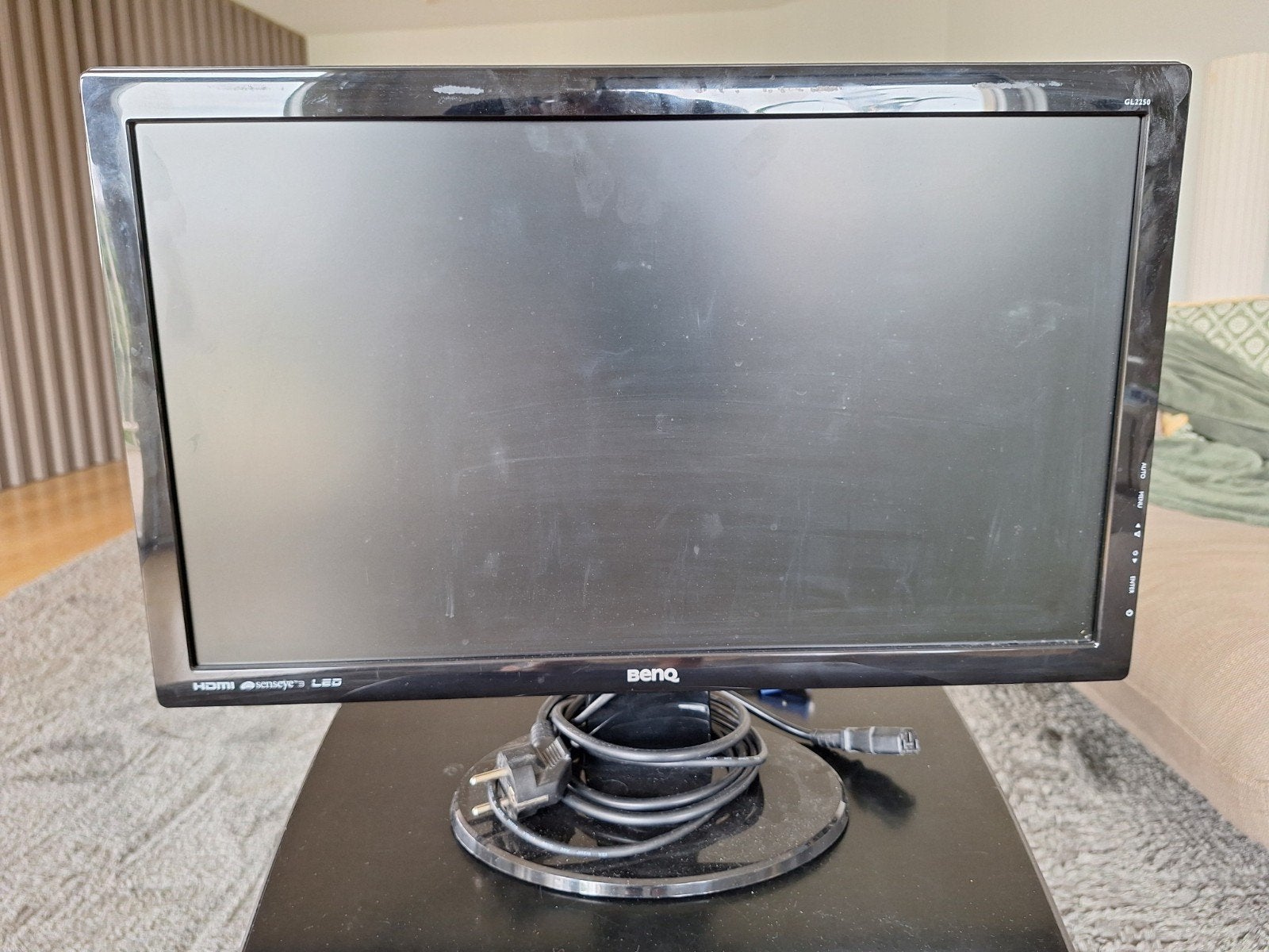 BENQ GL2250 LED Monitor - Full HD Scherm, BENQ, Gebruikt, 3 tot 5 ms, Kantelbaar