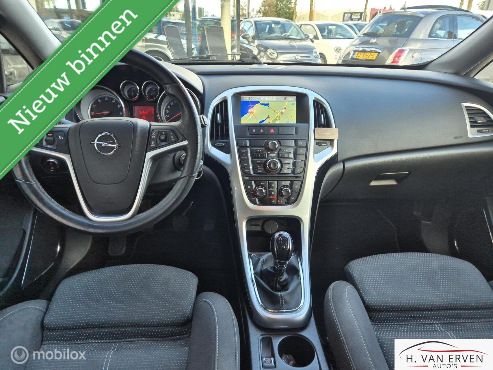 Opel Astra 1.4 Turbo Sport NAVI 19" SPORTSTOELEN PDC, Auto's, Voorwielaandrijving, Euro 5, Verwarmde buitenspiegels, 680 kg