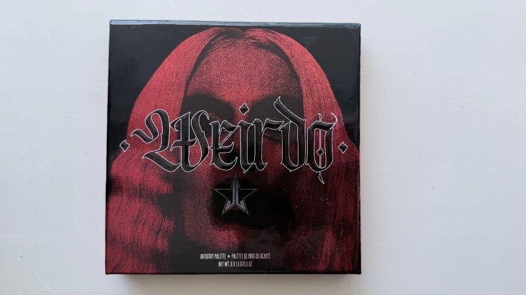 Jeffree Star Weirdo palette, Gebruikt, Ogen, Verzenden, Make-up