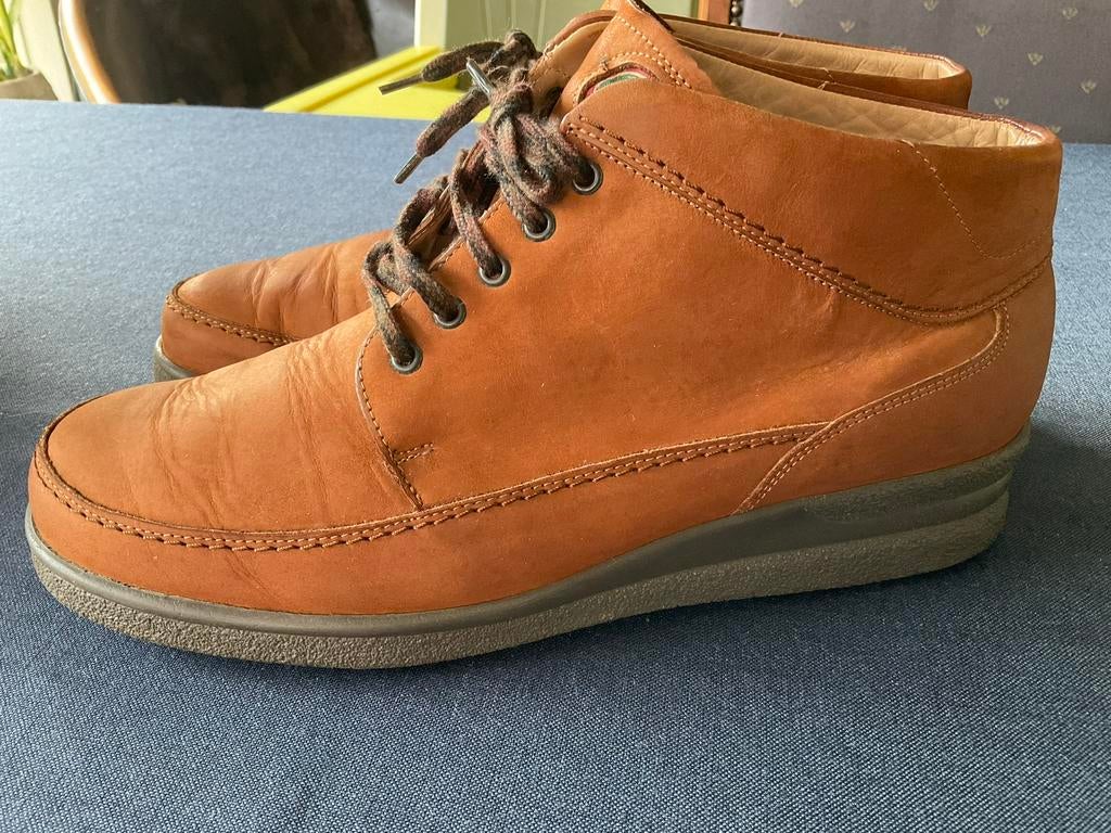 Durea halfhoge veterschoen dames maat 5.5, Kleding | Dames, Ophalen of Verzenden, Zo goed als nieuw, Bruin, Wandelschoenen