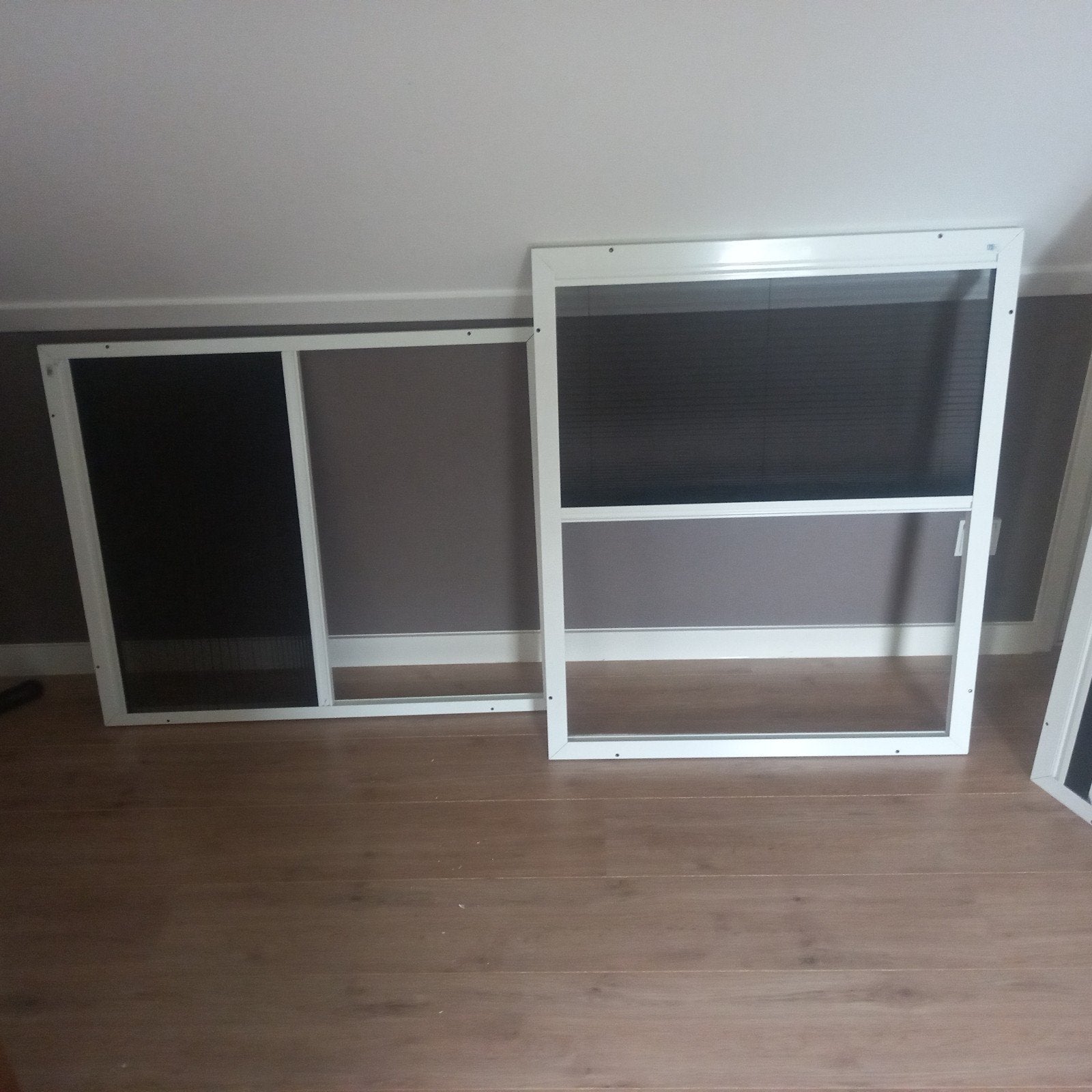 Schuifhorren in aluminium lijst 20 euro per stuk, Ophalen, Zo goed als nieuw, Minder dan 80 cm, Minder dan 200 cm