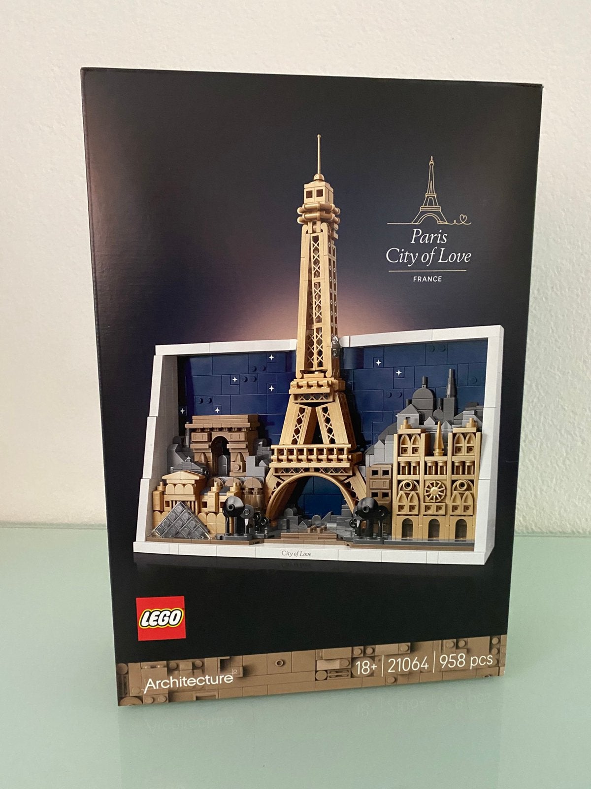 LEGO Architecture 21064 Parijs. NIEUW/SEALED!!! 🆕, Lego, Nieuw, Architecture, Ophalen of Verzenden