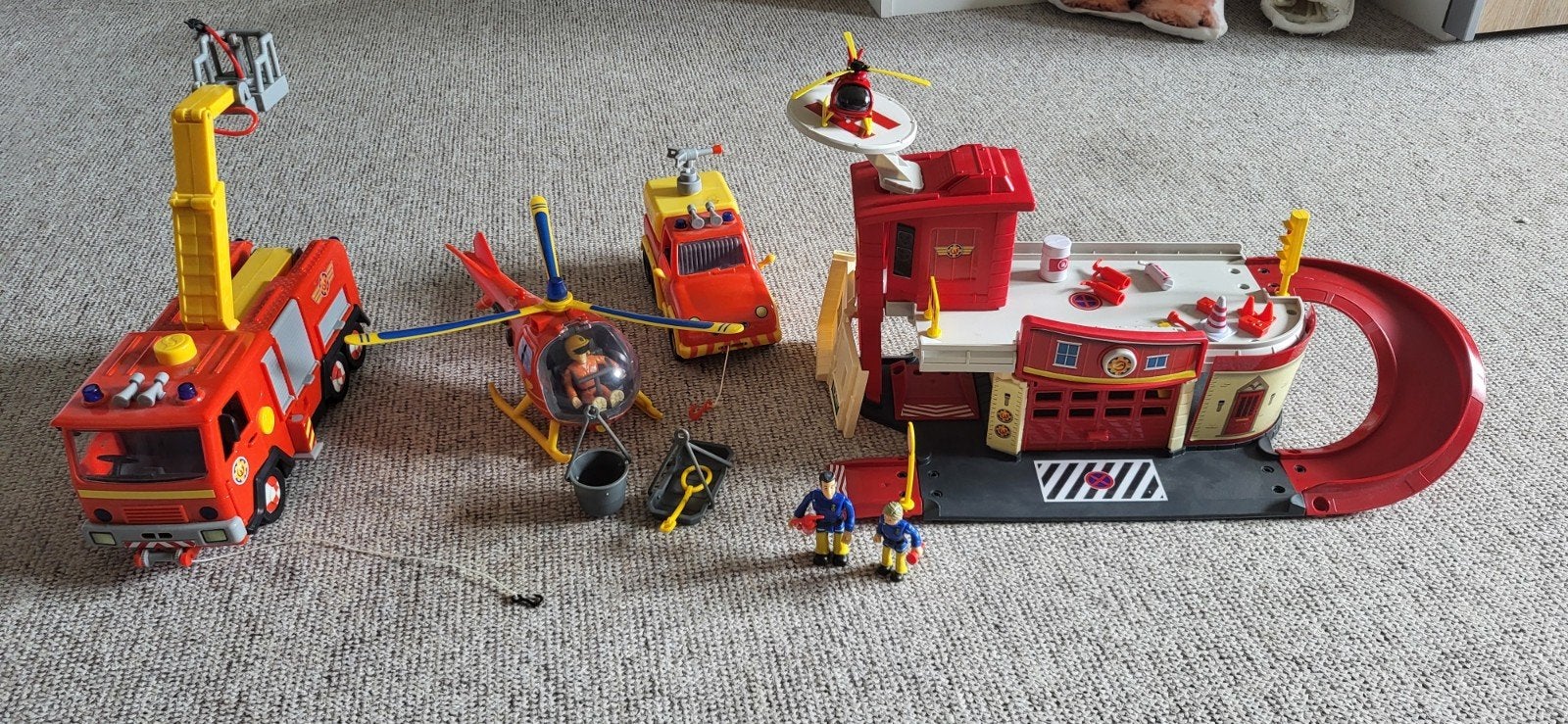 Brandweerman Sam Speelset, Kinderen en Baby's, Ophalen of Verzenden, Zo goed als nieuw, Duplo