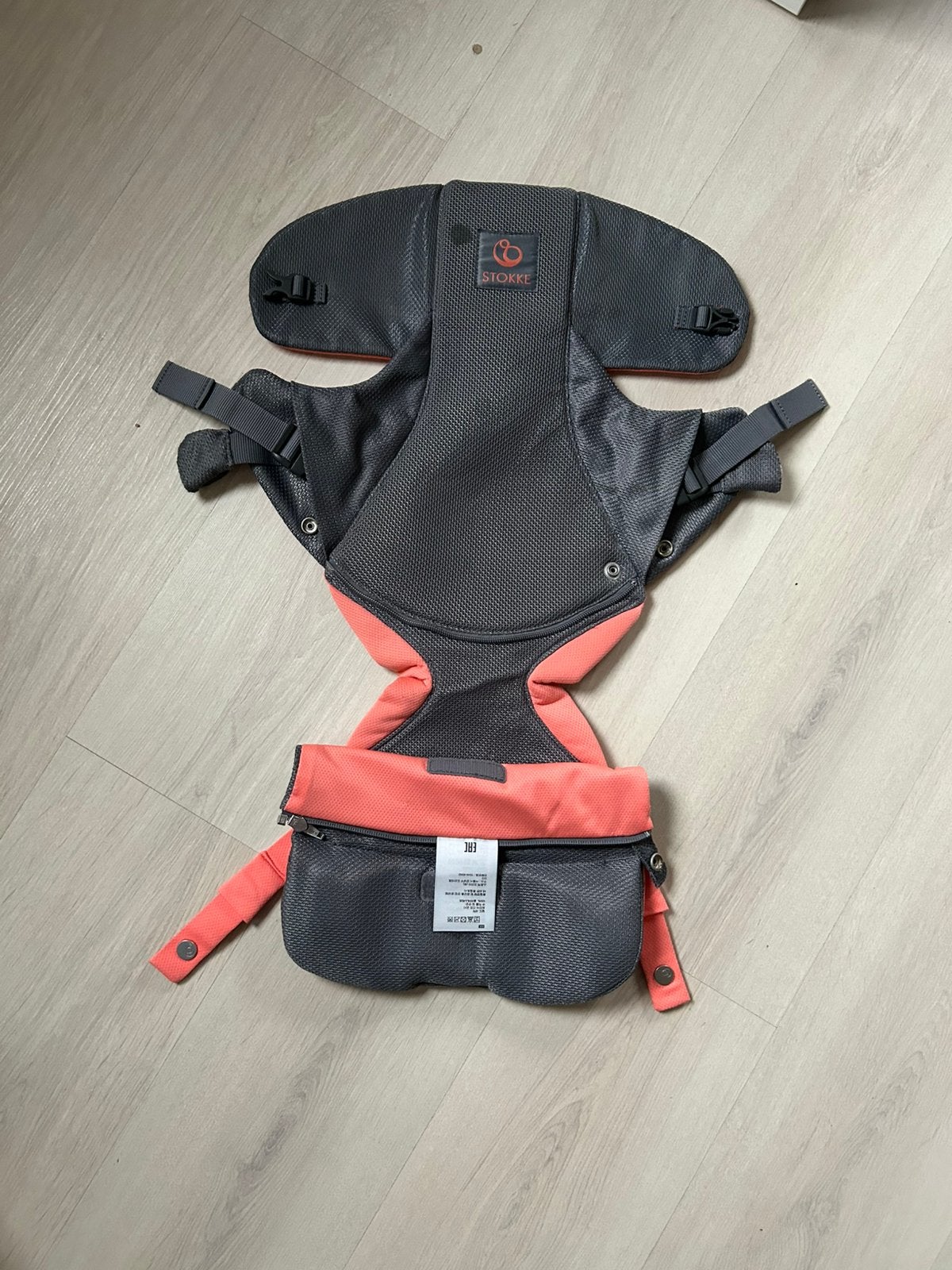 Draagzak Stokke (buik-en rugdraagbaar), Overige merken, Buik of Rug, Ophalen of Verzenden, Zo goed als nieuw