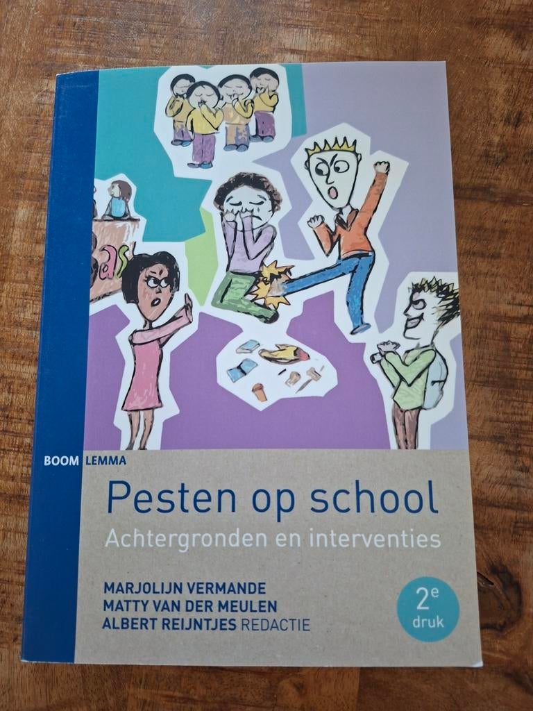 Pesten op school, Sociale wetenschap, Marjolijn Vermande, Matty van der Meulen, Albert Reijntjes, Ophalen of Verzenden, Zo goed als nieuw