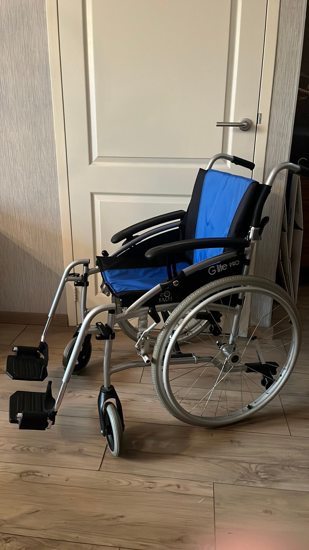 Transport rolstoel lichtgewicht, G lite pro, Diversen, Rolstoelen, Ophalen, Zo goed als nieuw, Duwrolstoel