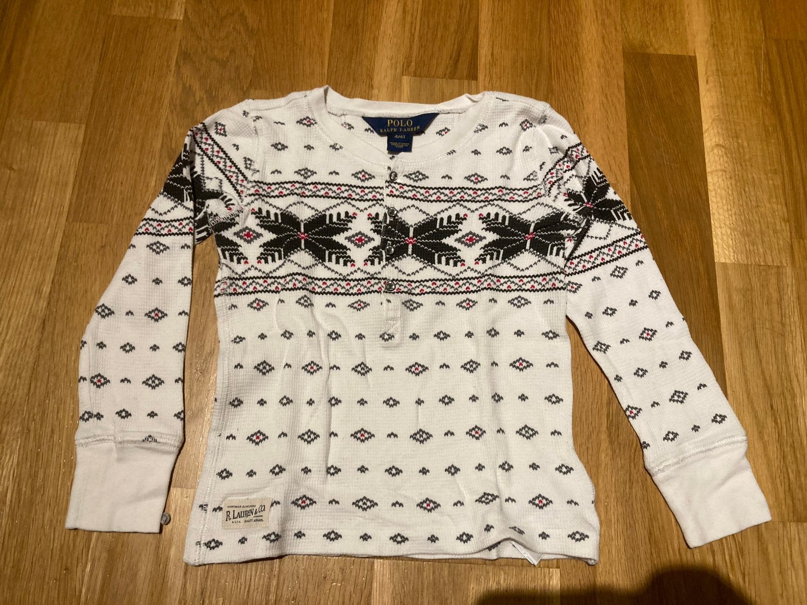 Longsleeve van Ralph Lauren maat 8 jaar, Ophalen of Verzenden, Zo goed als nieuw, Meisje, Shirt of Longsleeve