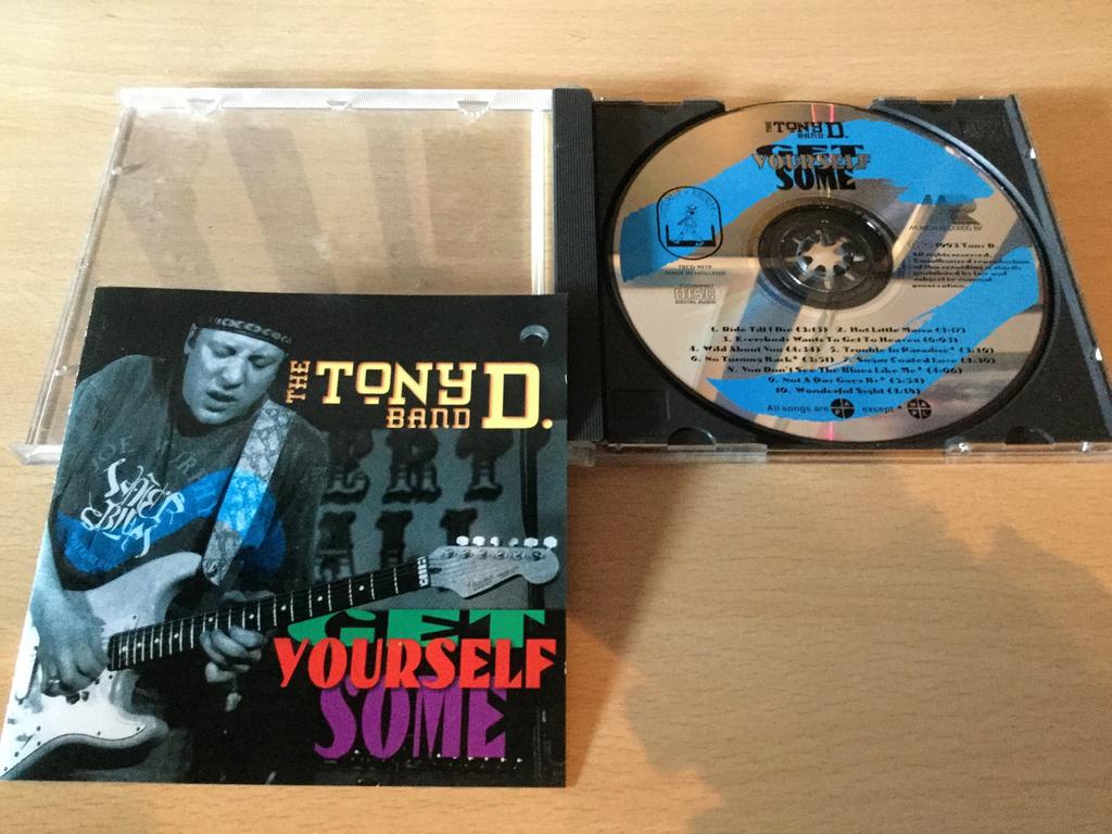 The Tony D Band-Get yourself some. Top bluesrock collector., Ophalen of Verzenden, Zo goed als nieuw, Poprock