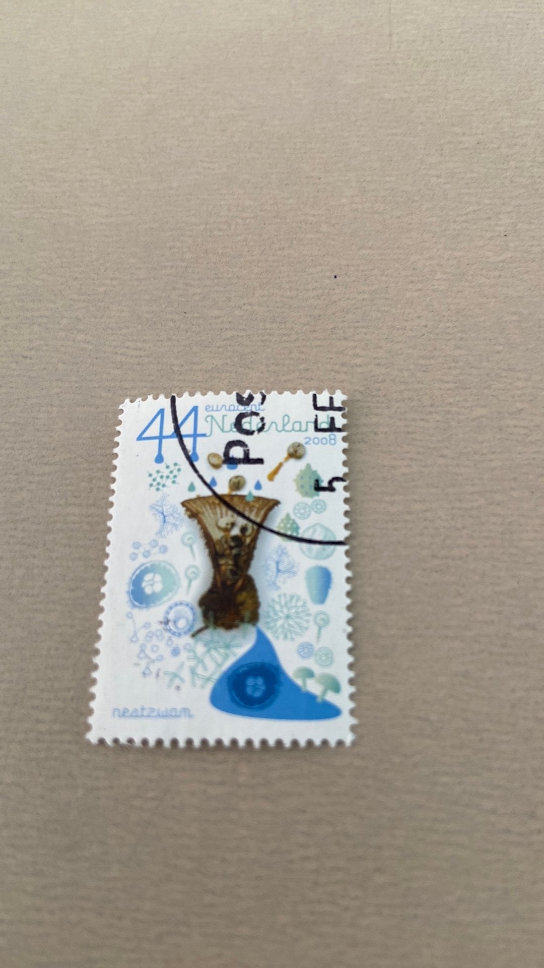 Nederland, Verzenden, Gestempeld