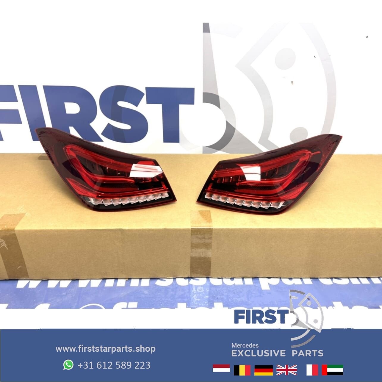 (2023) C118 W118 CLA VOL LED ACHTERLICHT SET origineel Merce