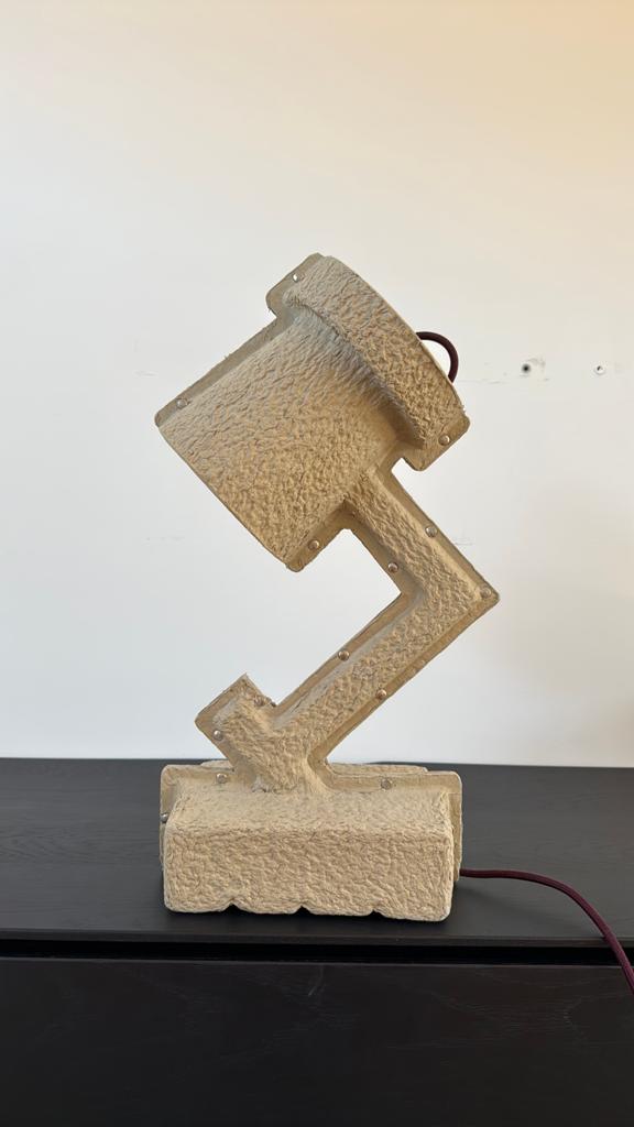 Tradimex “Trash Me” design tafellamp / sculpturale lamp, Huis en Inrichting, Ophalen of Verzenden, Zo goed als nieuw, Overige materialen