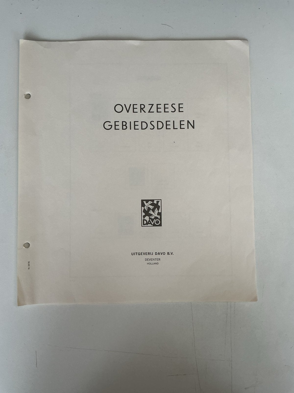 Davo bladen Curaçao met vensters (geen album), Postzegels en Munten, Postzegels | Nederland, Ophalen of Verzenden