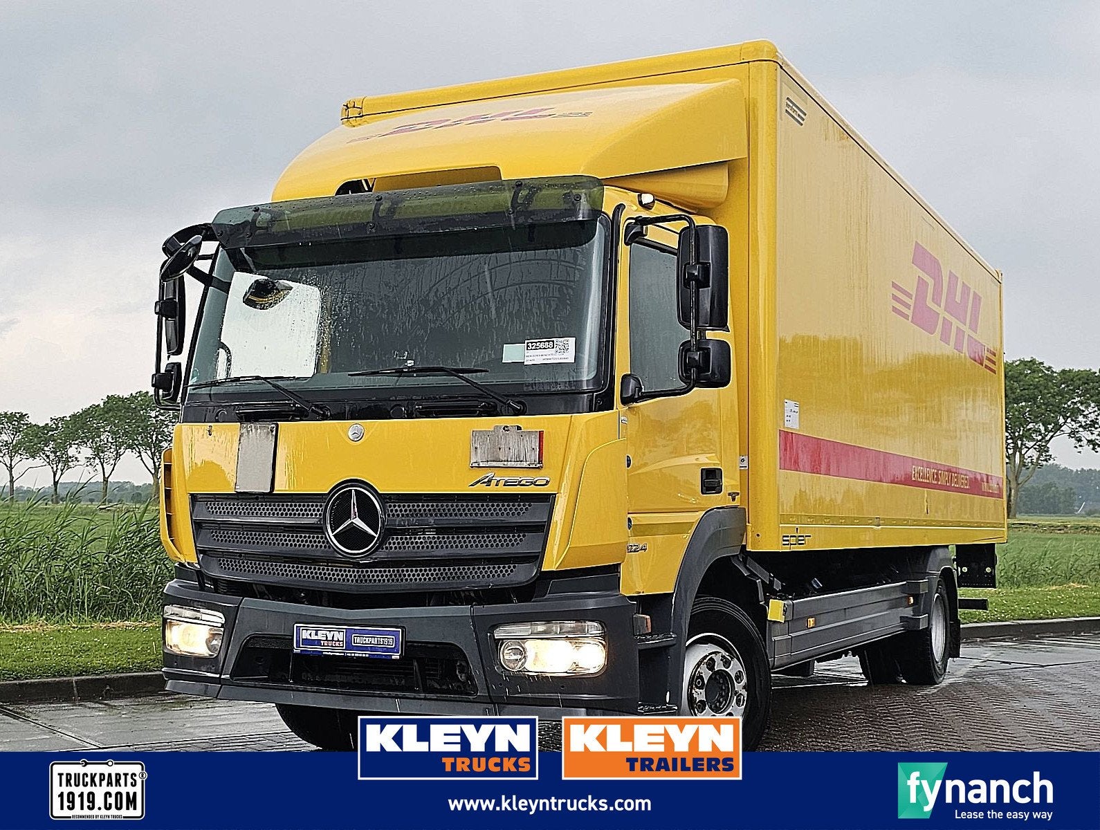 MERCEDES-BENZ ATEGO 1224 airco 6 cyl. lift, Automaat, 238 pk, Euro 6, Bedrijf