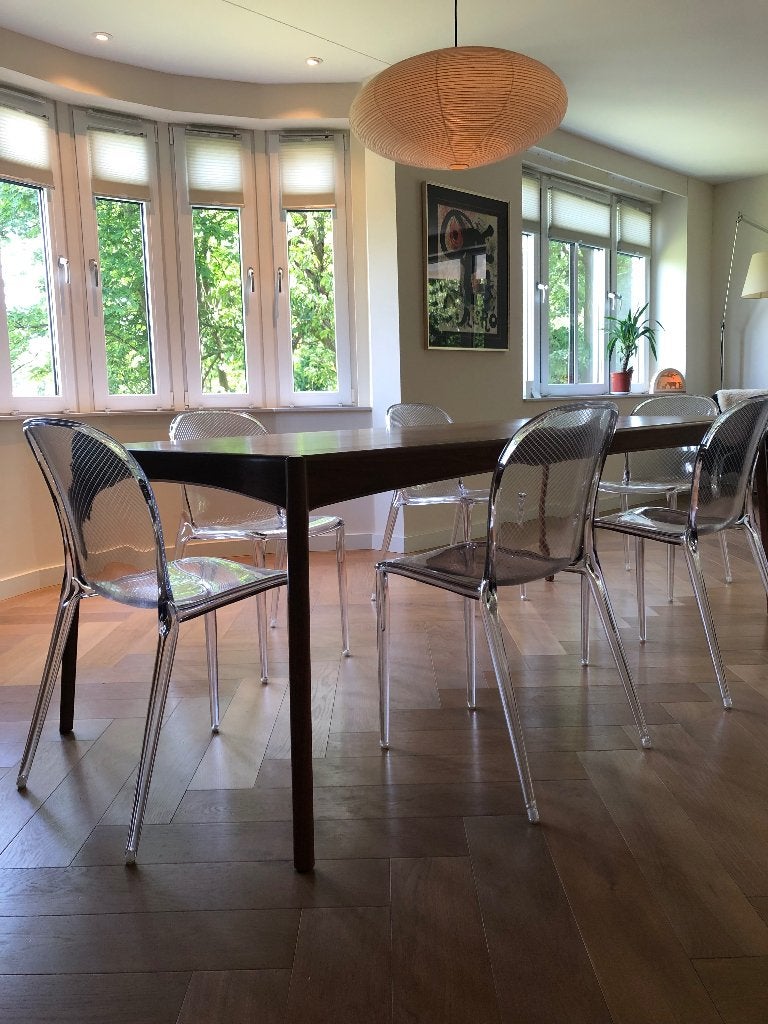 Kartell Thalya stoel 6 stuks tranparant  75 euro per stoel, Ophalen, Kunststof, Gebruikt, Wit