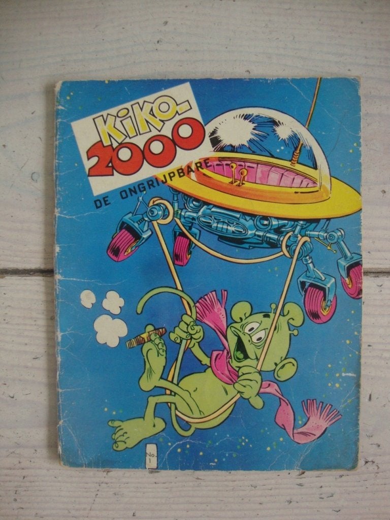 Kiko 2000, Gelezen, J. Borillo, Eén stripboek, Ophalen of Verzenden
