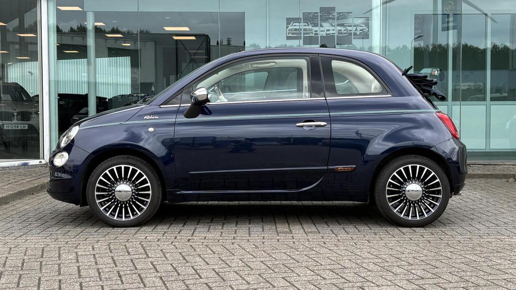 Fiat 500 C 1.2 Riva Consignatieverkoop Autotrust garantie, Auto's, Voorwielaandrijving, 12 maanden, Stof, Gebruikt