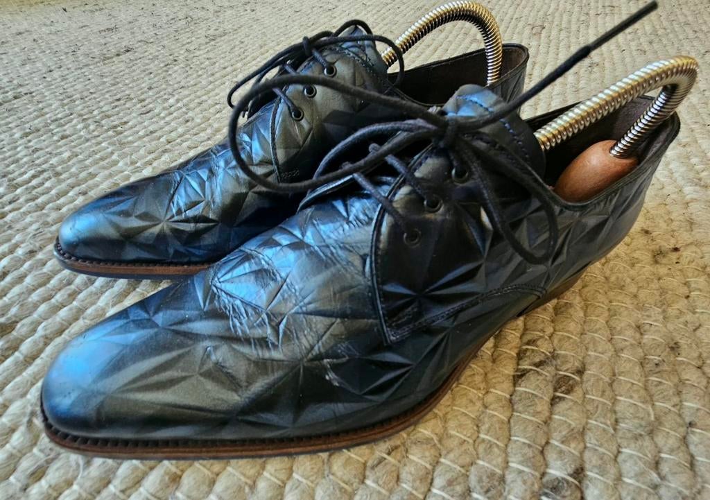 Floris van Bommel herenschoenen maat 42 (8) kleur:  blauw, Kleding | Heren, Schoenen, Blauw, Floris van Bommel, Ophalen of Verzenden