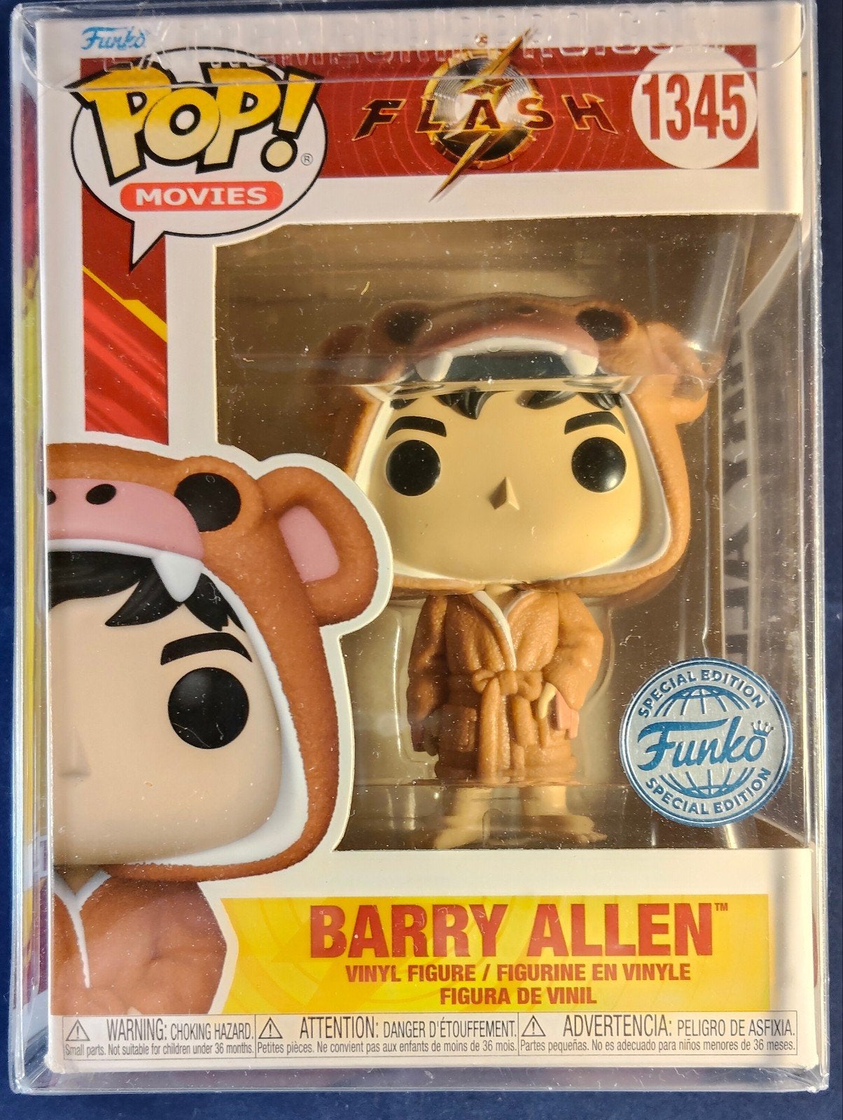 Funko Pop! The Flash Barry Allen in Bear Suit #1345, Ophalen of Verzenden, Nieuw