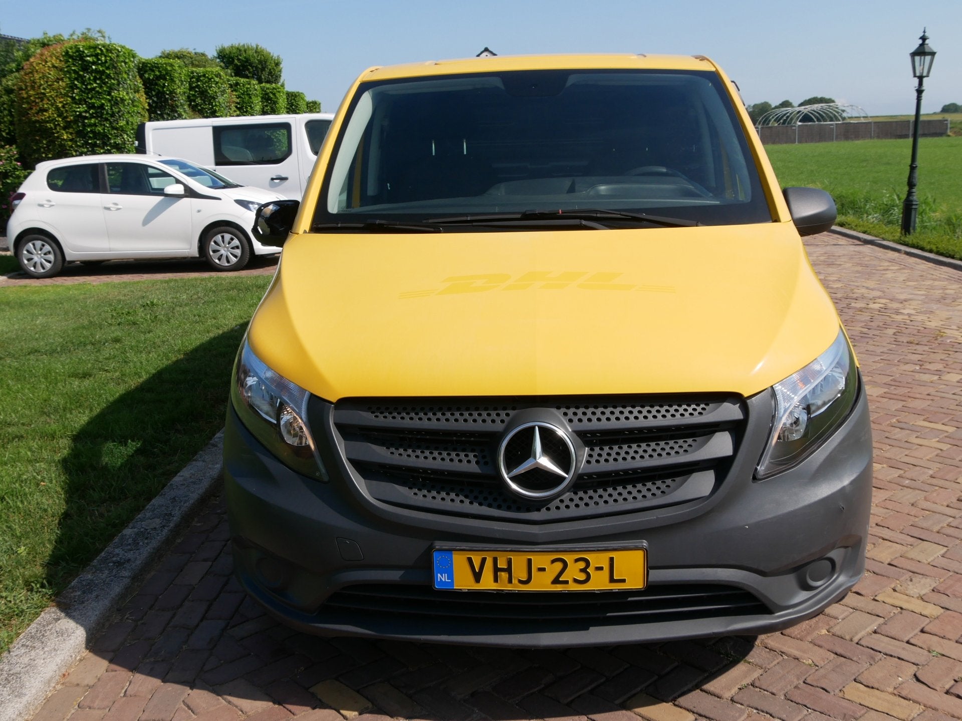 Mercedes-Benz EVito EVito Lang 41 kWh AC CAMERA * 7999 EX BT, Stof, Gebruikt, Zwart, 116 pk