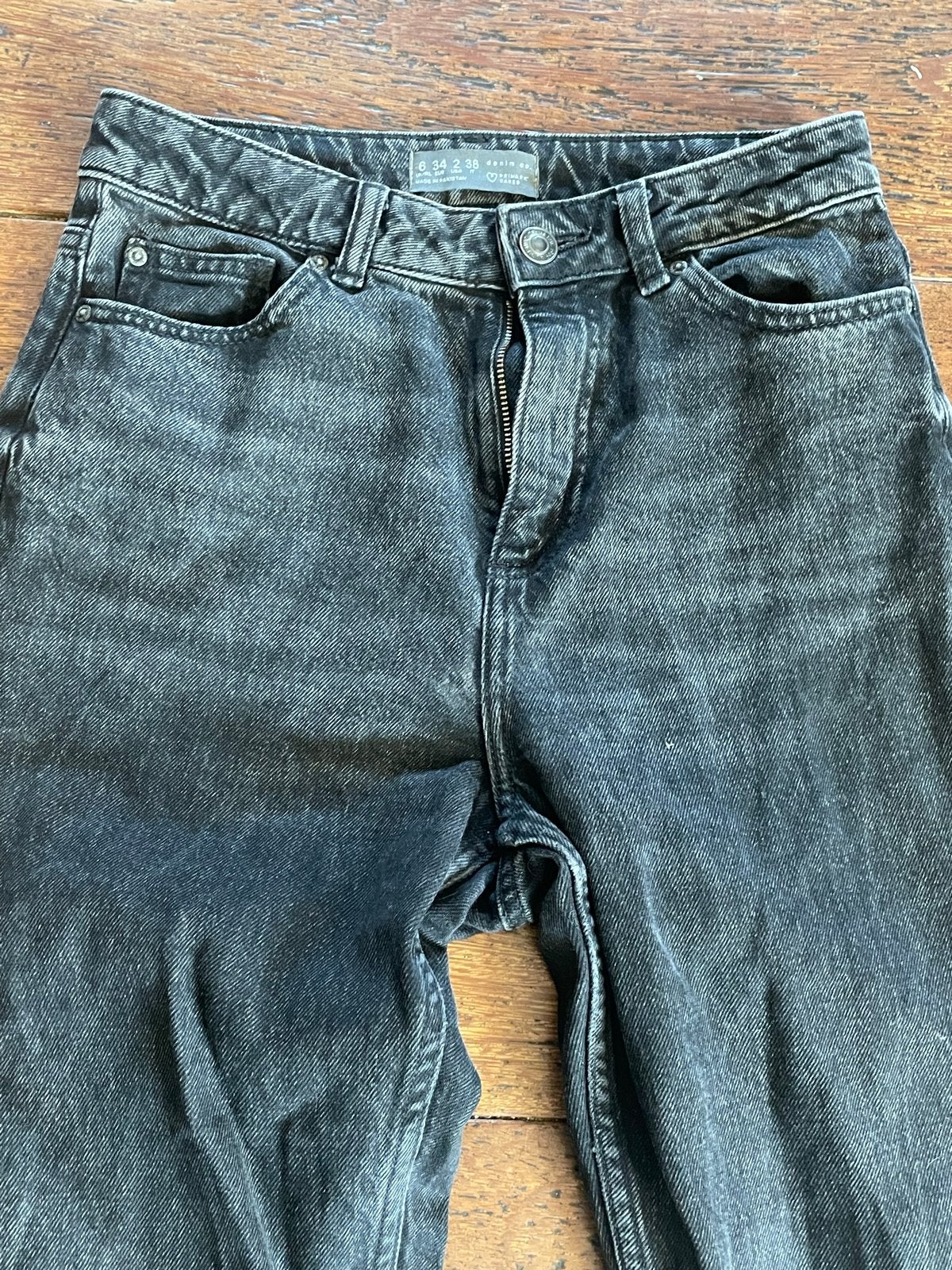 Zwarte primark jeans maat 34, Ophalen of Verzenden, Gedragen, Zwart, W27 (confectie 34) of kleiner