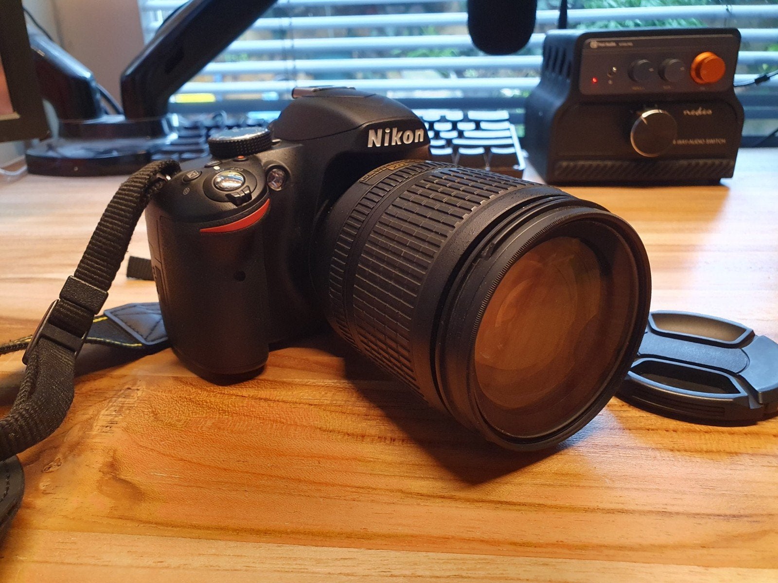 Nikon D3200 digitale 24.4 megapixel spiegelreflexcamera, Audio, Tv en Foto, Fotocamera's Digitaal, Ophalen of Verzenden, Zo goed als nieuw