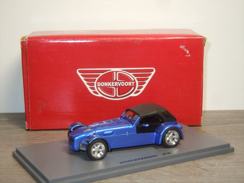 Donkervoort D8 Closed - Replicars REPDON01 - 1:43 in Box, Overige merken, Replicars, Auto, Verzenden