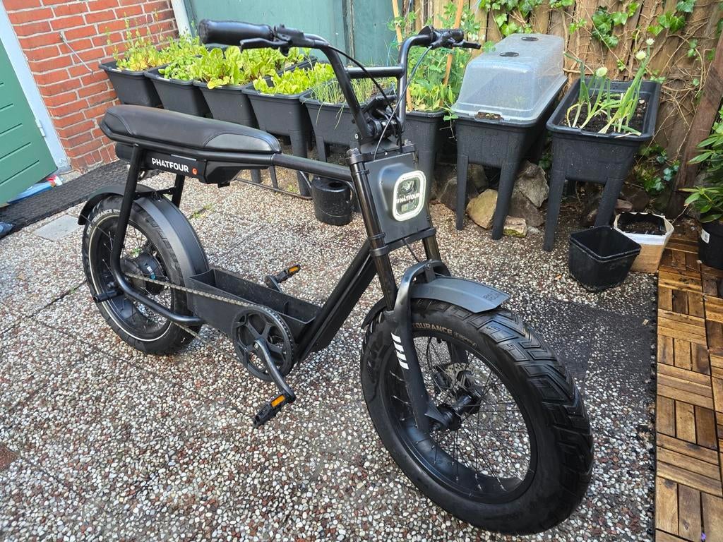 Phatfour FLX GPS Fatbike E-bike met 2 accu’s + factuur, Overige merken, Gebruikt, Ophalen of Verzenden, Minder dan 47 cm