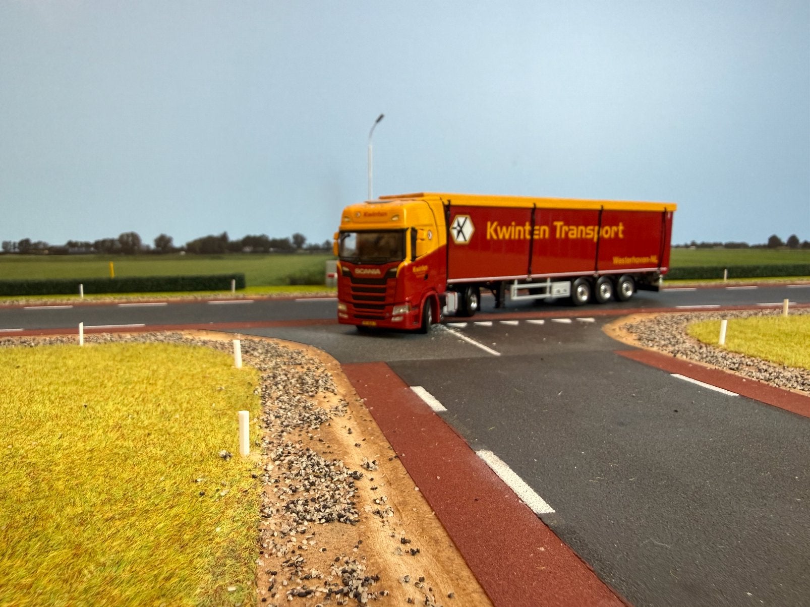 WSI Scania S Highline 4x2 trekker Walking Floor Kwinten 1:50, Ophalen of Verzenden, Nieuw, Bus of Vrachtwagen, Wsi