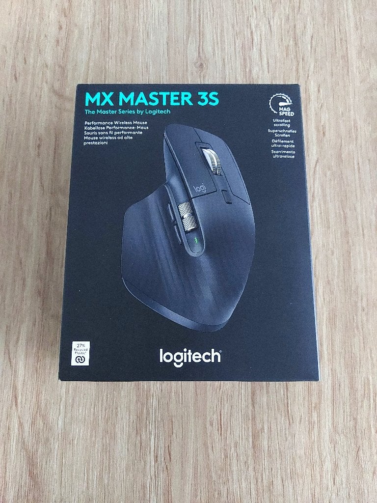 Logitech MX Master 3S geseald, Computers en Software, Rechtshandig, Muis, Ergonomisch, Nieuw