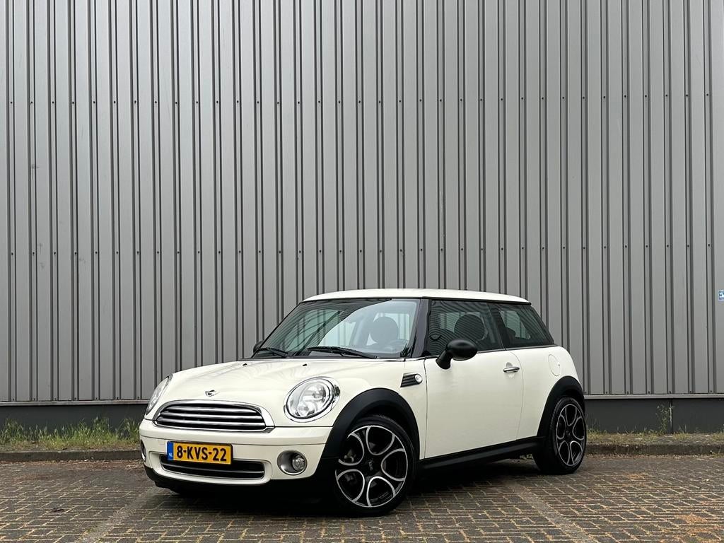 Mini 1.4 16V ONE | 2009 Wit | Climate | APK | Nette auto |, Voorwielaandrijving, Stof, 4 stoelen, Bedrijf