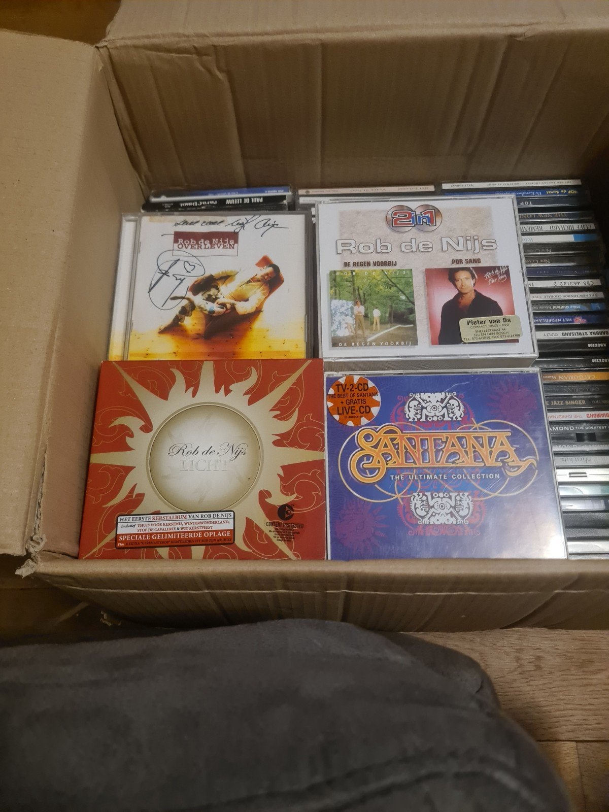 doos vol met cd's, Ophalen of Verzenden, Gebruikt