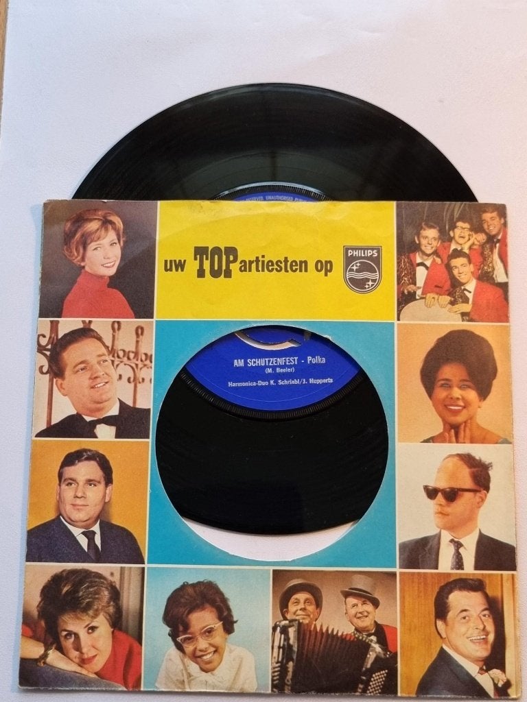 single Schriebl & Hupperts AM SCHUTZENFEST - LA PALOMA 1958, Ophalen of Verzenden, Zo goed als nieuw, Pop