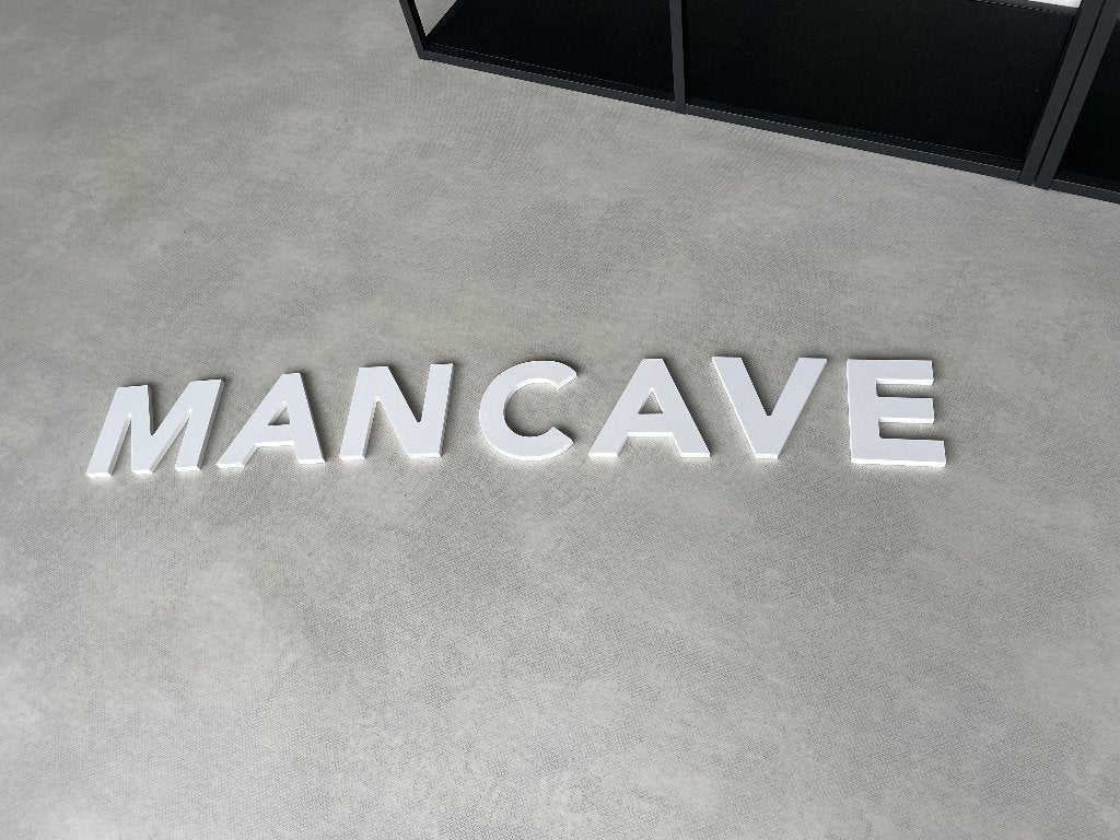 Mancave letters, losse letters voor aan de muur, 100x14cm, Ophalen of Verzenden, Nieuw