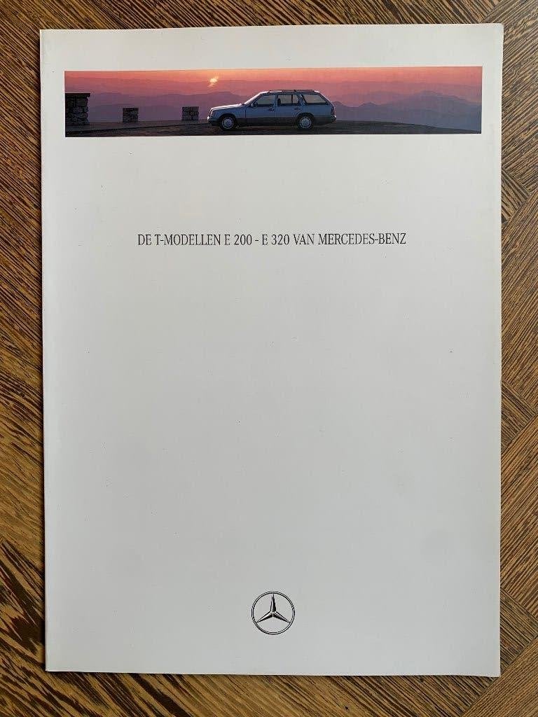 Folder, brochure Mercedes-Benz E 200 - E 320 S124 1994, Nieuw, Mercedes-Benz, Mercedes, Ophalen of Verzenden
