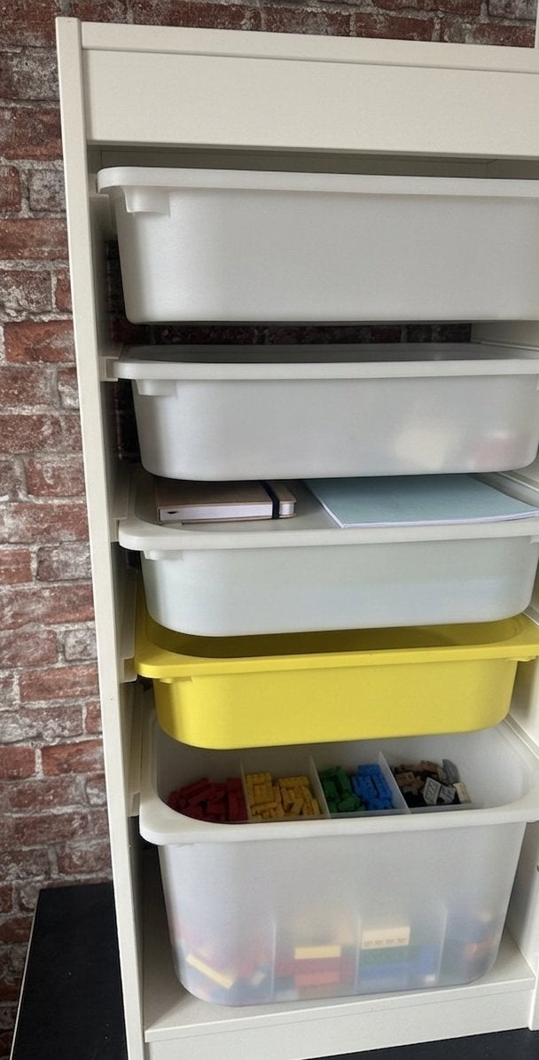 IKEA Trofast opbergkast met bakken en deksels, Ophalen, Zo goed als nieuw