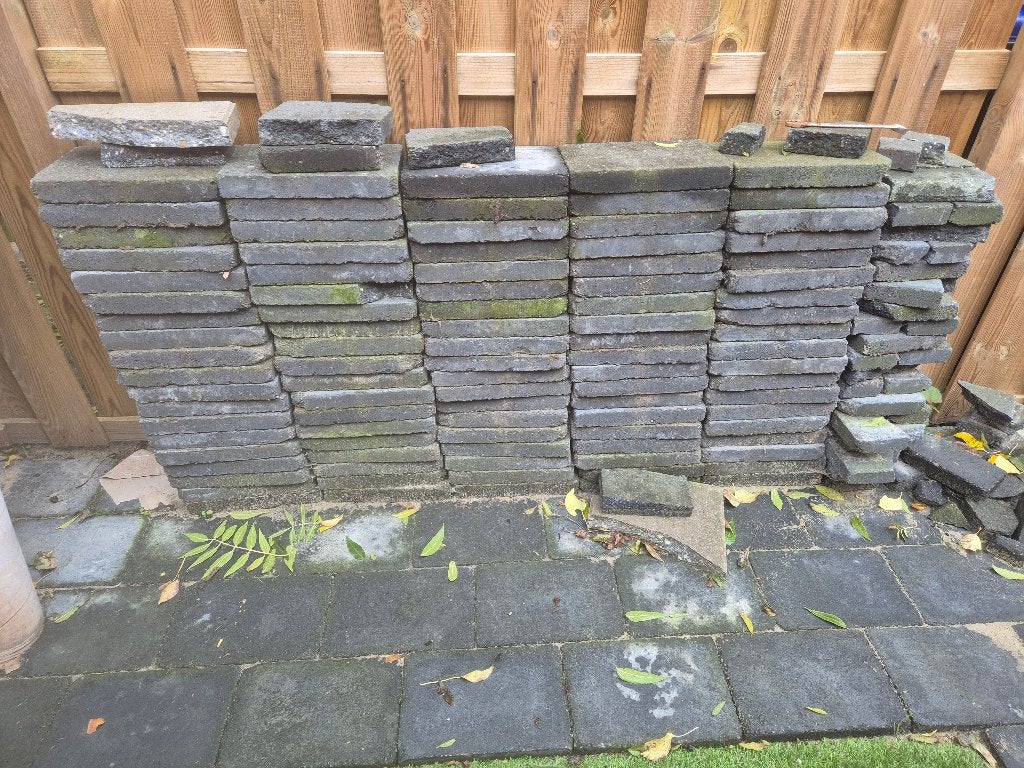 Stenen tegels, Ophalen, Gebruikt, Klinkers, 5 tot 10 m²
