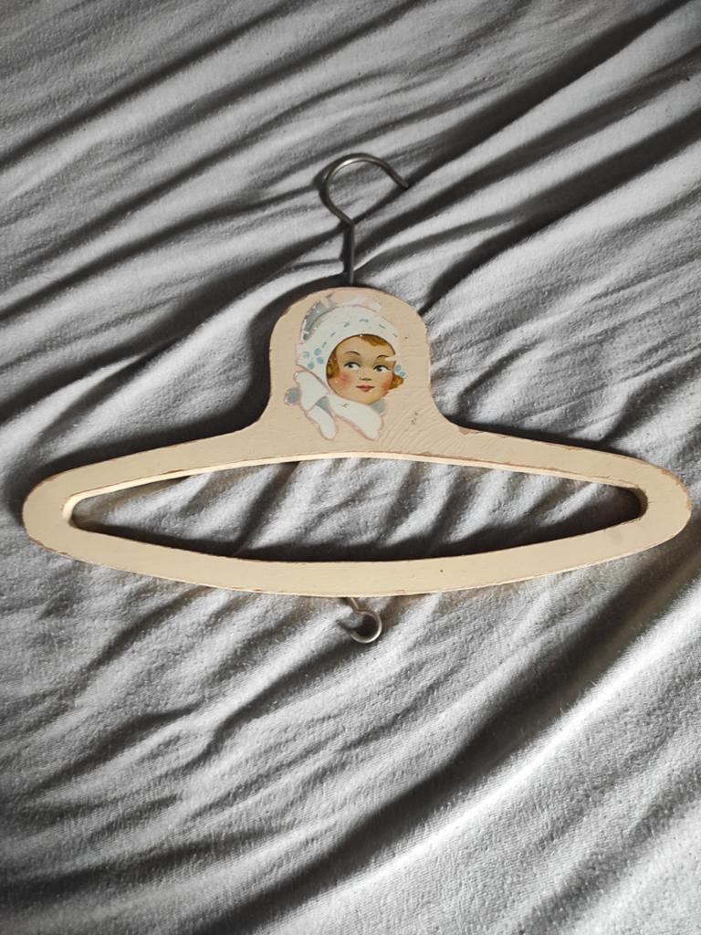 Vintage kledinghanger, Ophalen of Verzenden