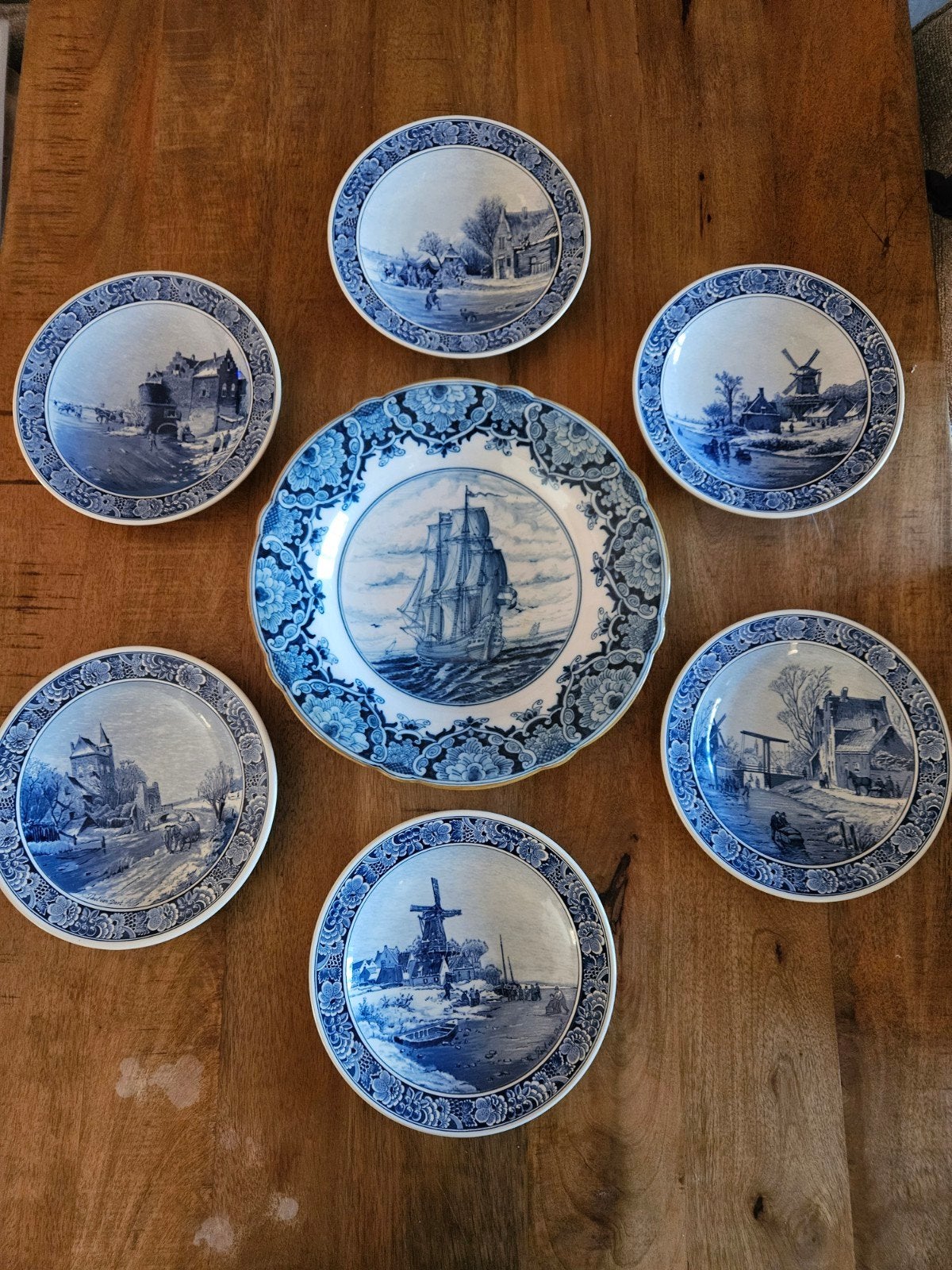 Complete 6-delige serie P. van Dort (Royal Goedewaagen), Ophalen of Verzenden