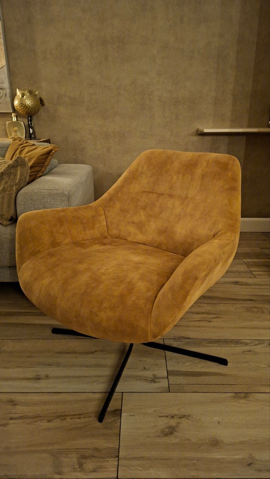 Draaifauteuil Lisa - Adore 28 / Cognac, Ophalen
